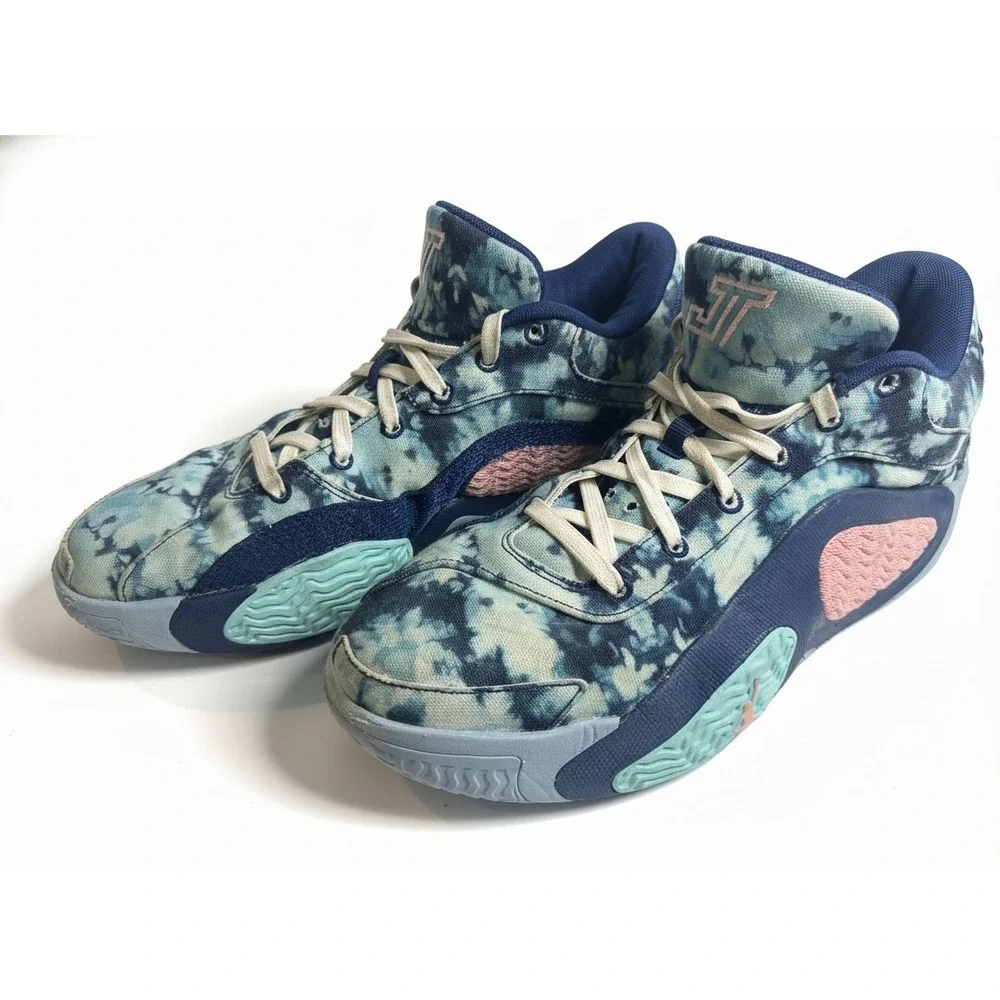 Jordan Tatum 2 Denim Blue Acid Wash Basketball Shoes HJ4420-400 Mens 11